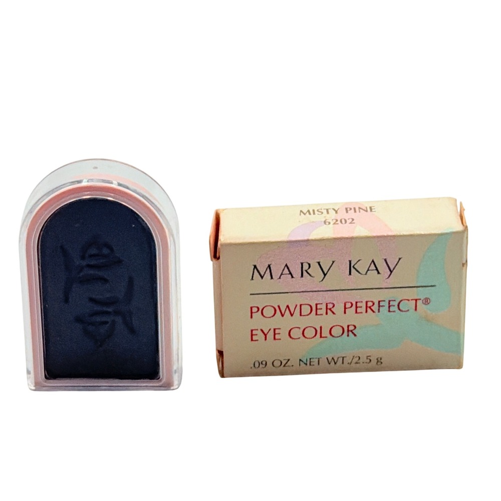 Mary‎ Kay Powder Perfect Eye Color Misty Pine 6202 Eyeshadow .09 oz Vintage New